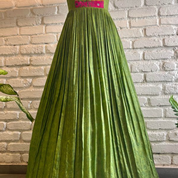 Lime Green Gown