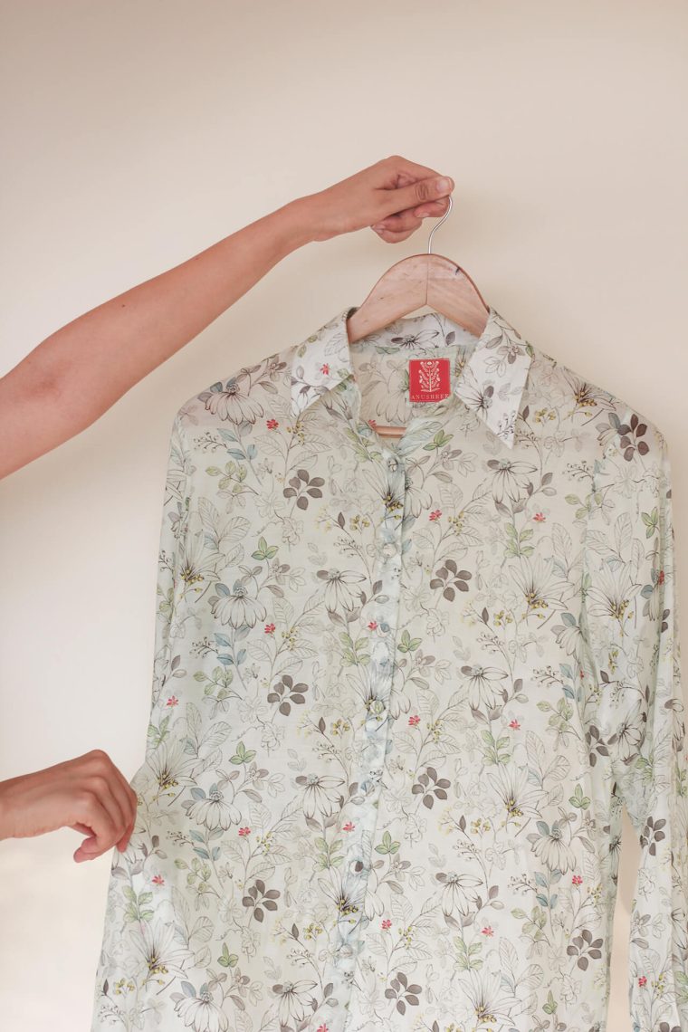 The Abstract Floral Shirt