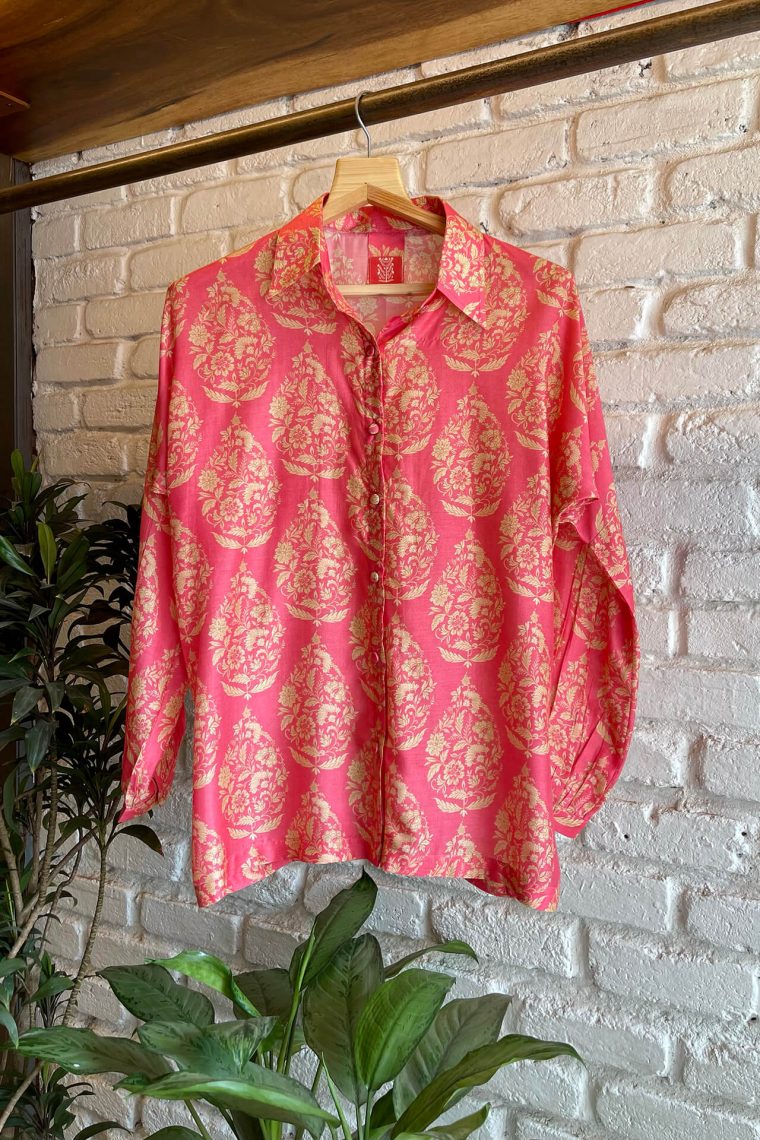 Coral Pink Nirvana Shirt
